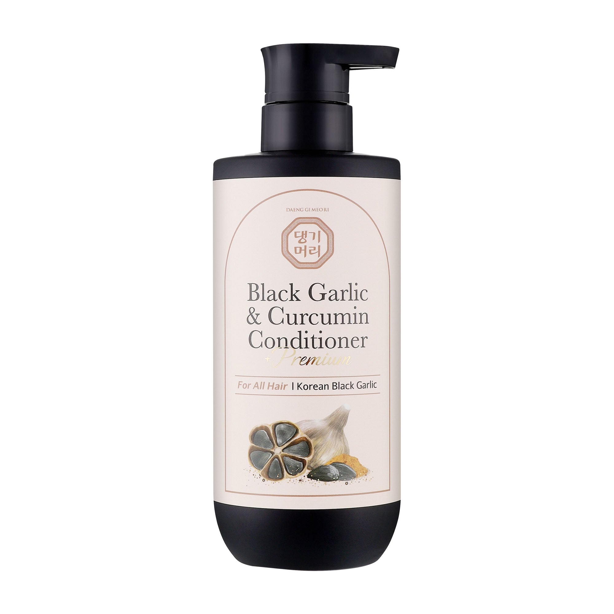 Daeng Gi Meo Ri Après-shampoing Premium Ail noir et Curcumine, 500 mL