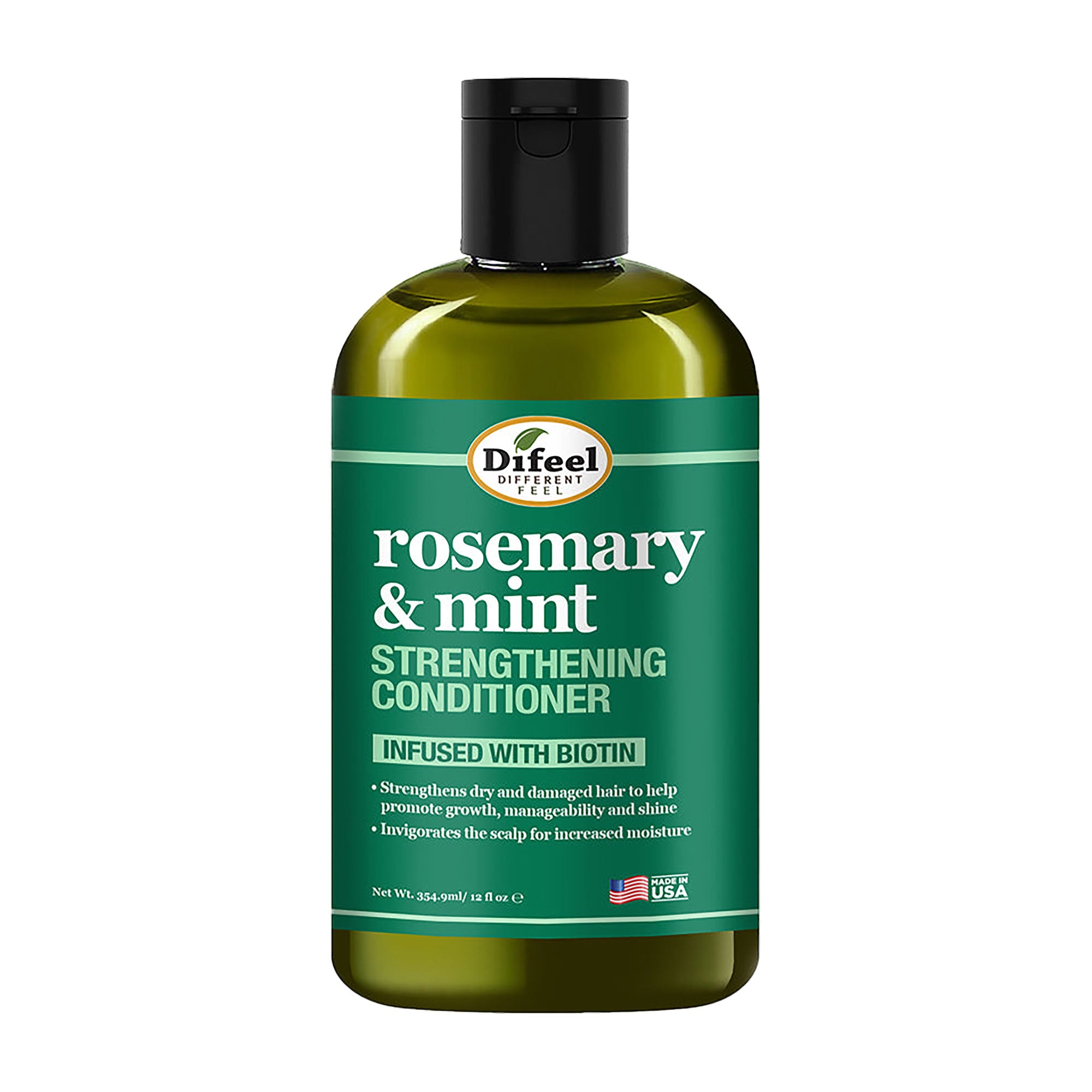 Difeel Après-shampoing fortifiant Romarin et Menthe, 354,9 ml