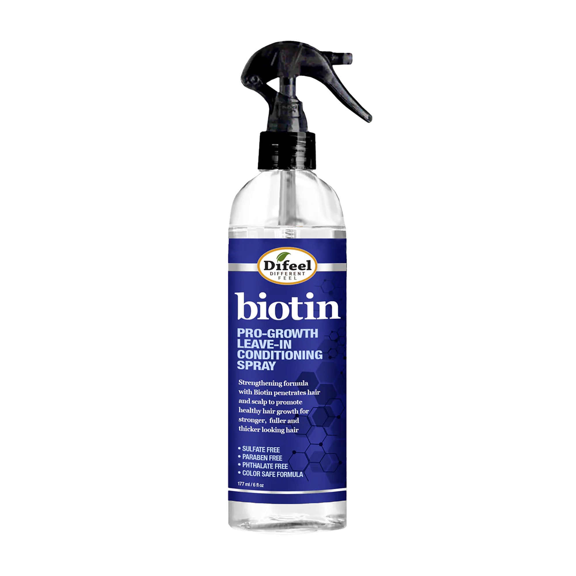 Difeel Spray revitalisant sans rinçage Biotin Pro-Growth, 177 ml