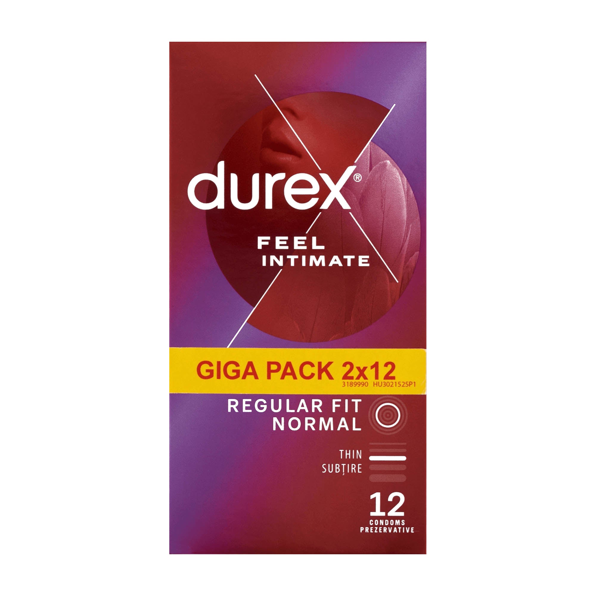 Durex Feel Intimate préservatifs coupe régulière