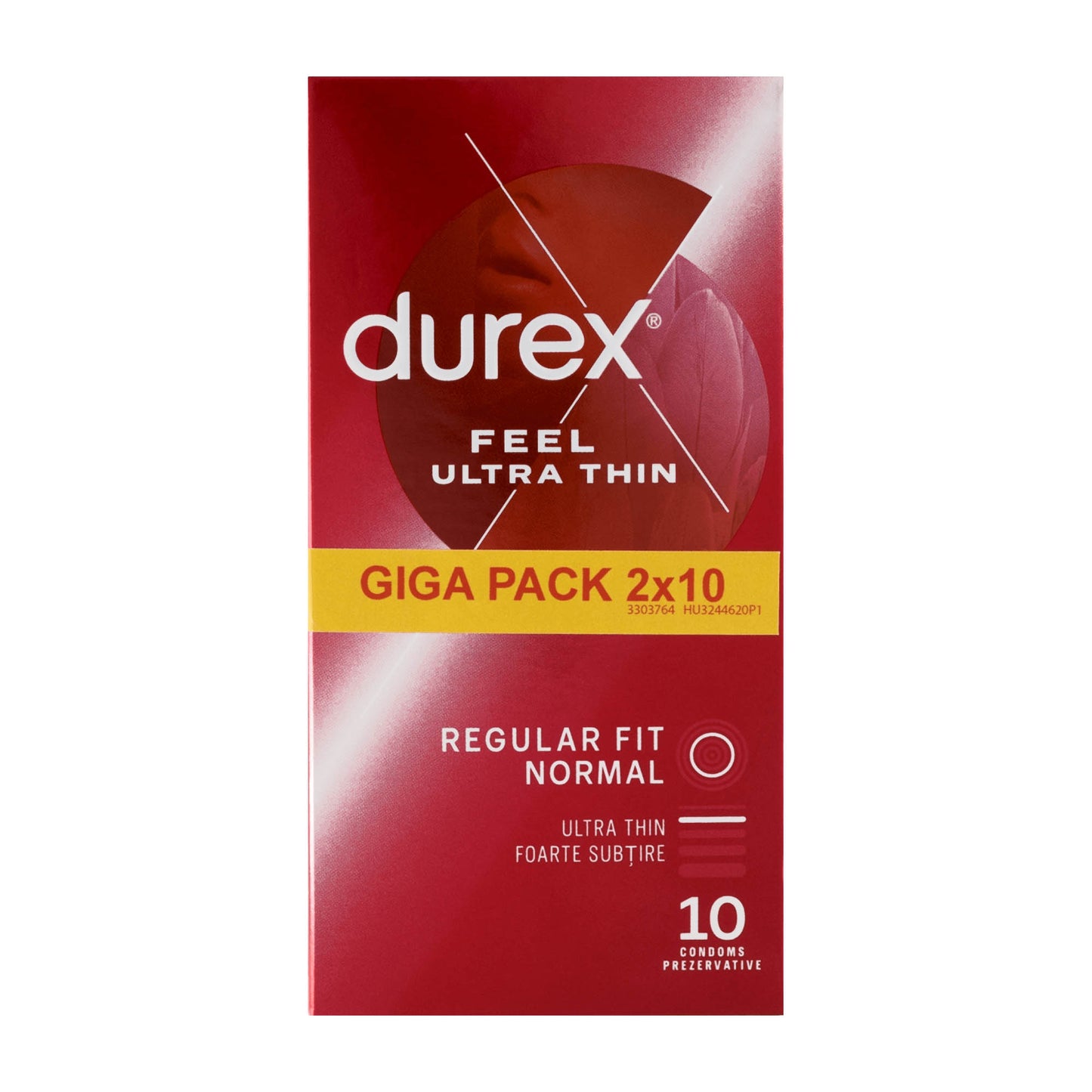 Durex Feel Ultra Thin Kondome mit normaler Passform