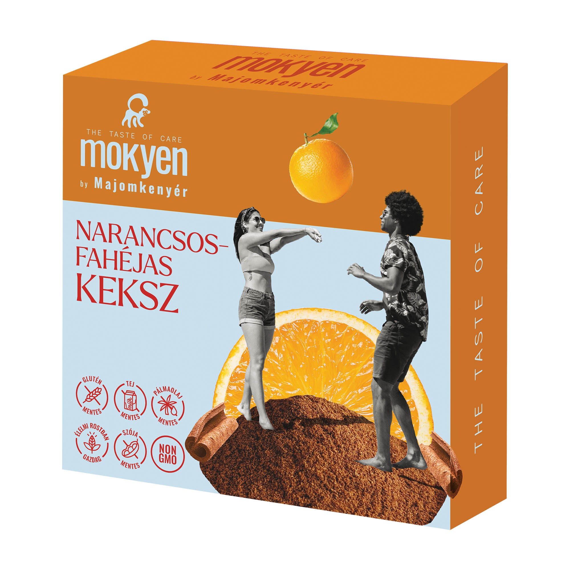 mokyen Orange and Cinnamon cookies, 50 g