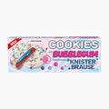 A package of Pico Food Cookies Bubble Gum Flavor with Popping Candy on a light gray background.