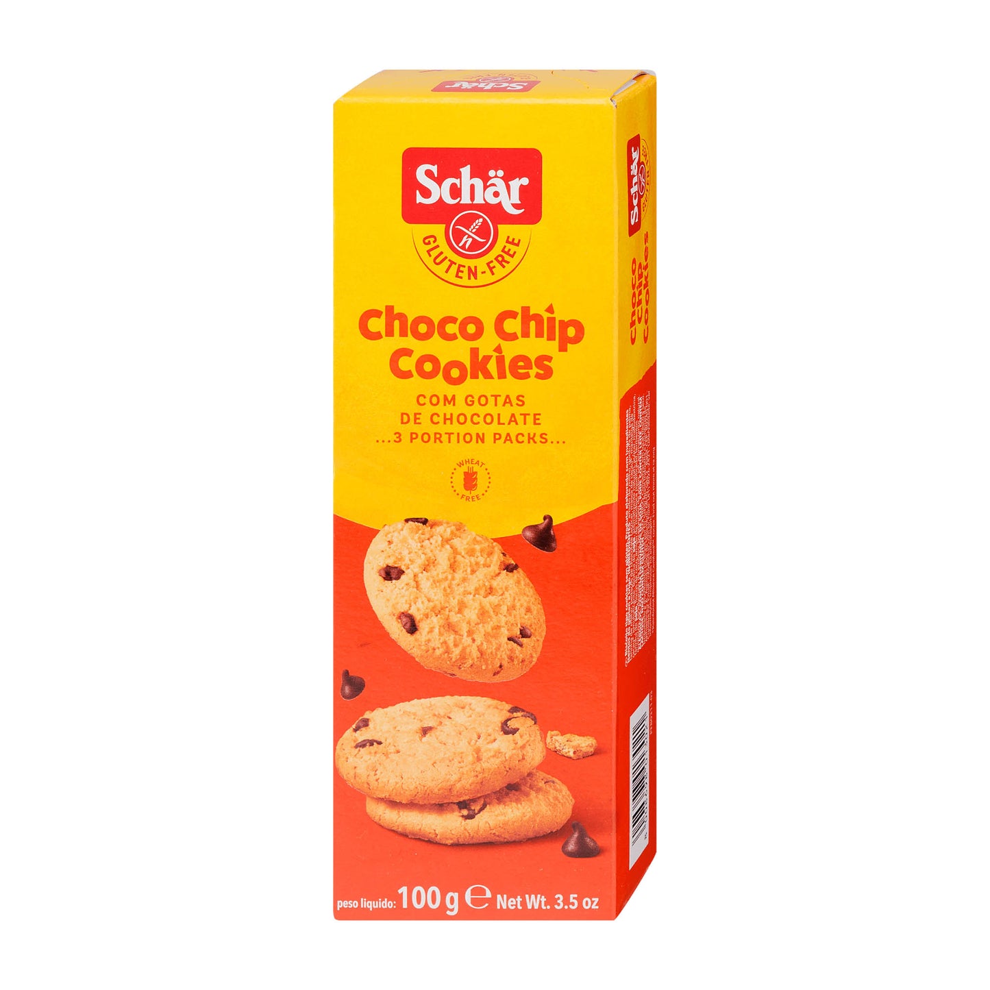 Schär Choco Chip glutenfreie Kekse, 100 g