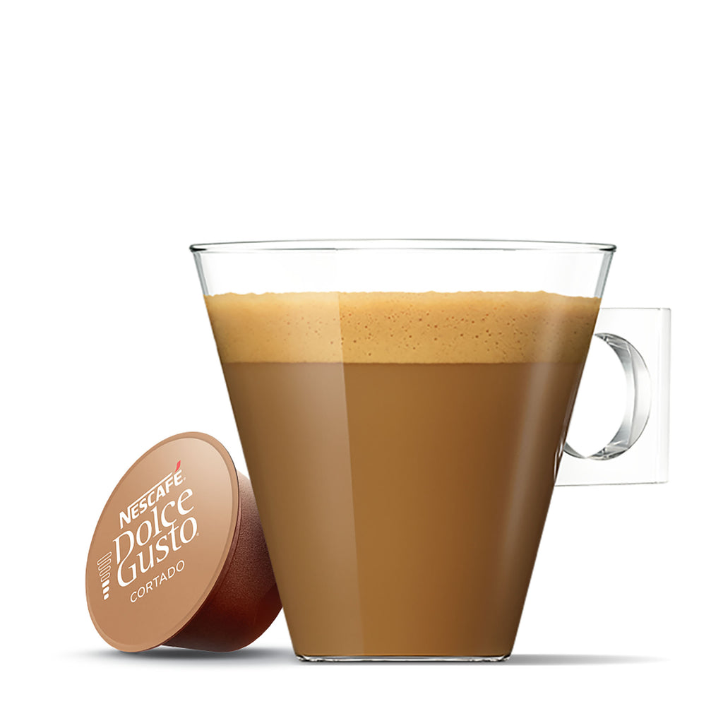 Nescafé Dolce Gusto Cortado Espresso Macchiato Capsules de café, 16 tasses