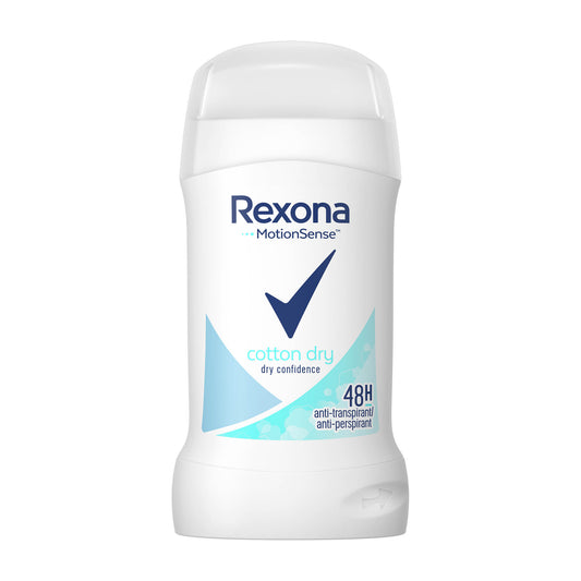 Rexona Cotton Dry 48h Antitranspirant-Stick, 40 ml