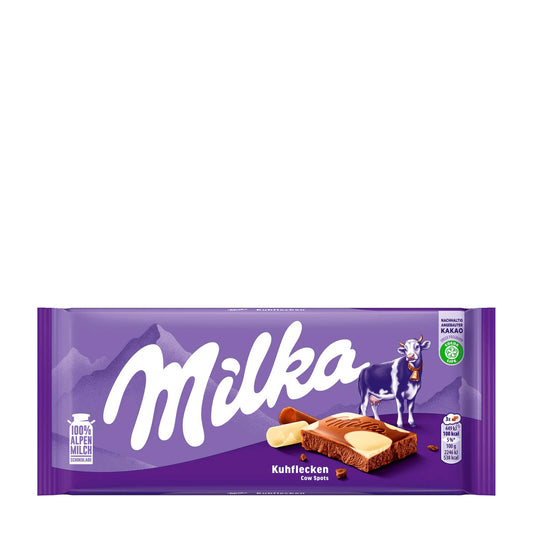 Milka Cow Spots Milk Chocolate Bar, 100 g