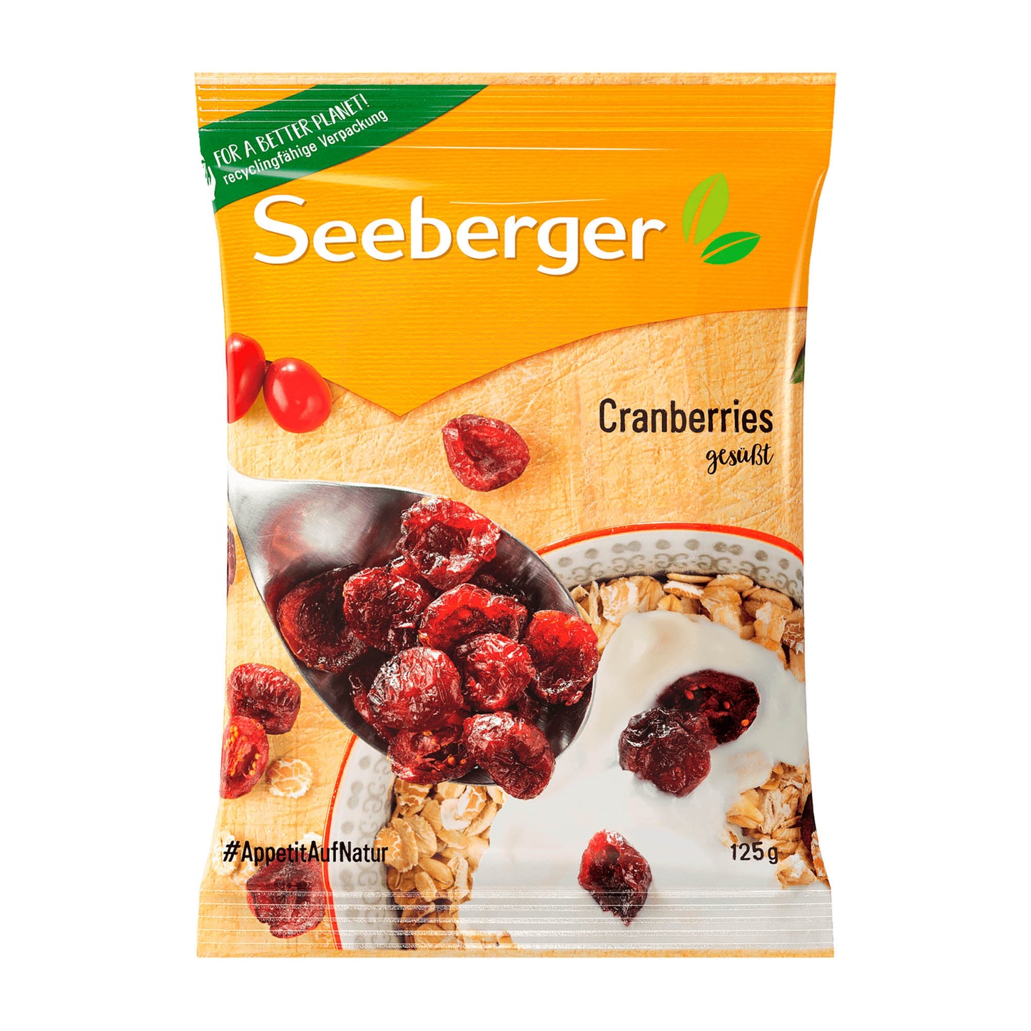 Seeberger Cranberries getrocknet, 125 g