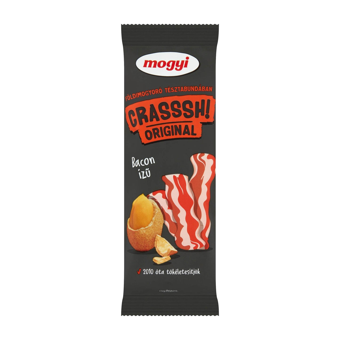 Mogyi Crasssh! Original Bacon Crispy Coated Peanuts, 60 g