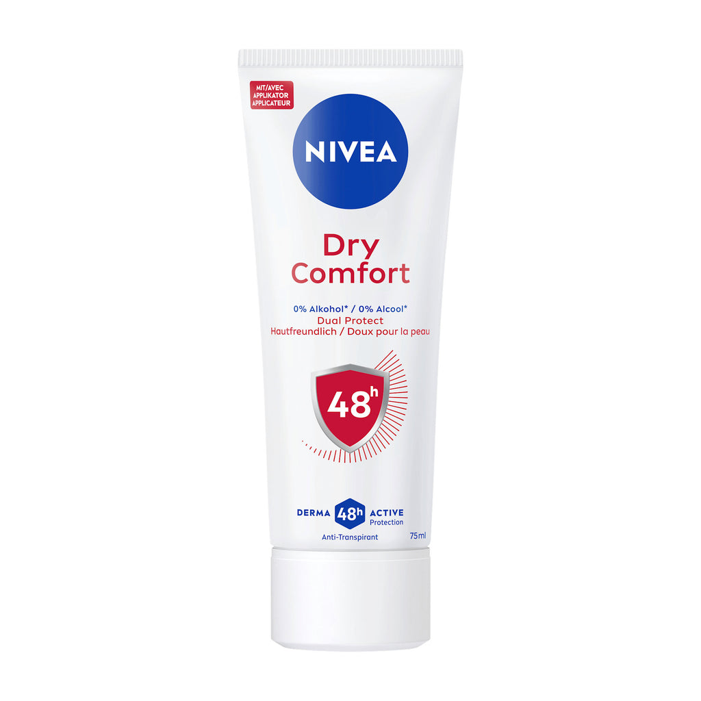 Nivea Dry Comfort 48h Antitranspirant Deocreme, 75 ml