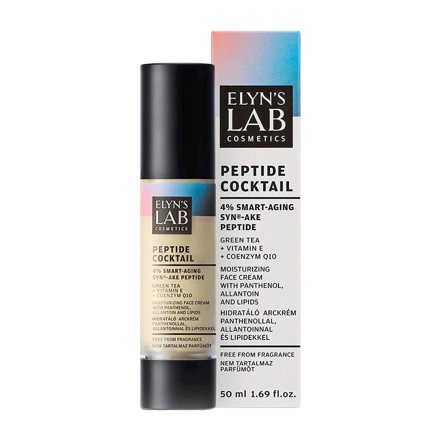 Elyn's Lab Peptide Cocktail smart-aging moisturizing face cream, 50 mL