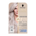 Schwarzkopf Creme Supreme hair color kit packaging with a model and product details.