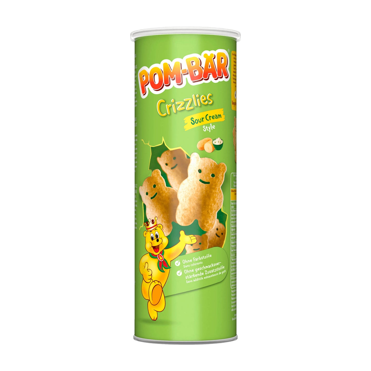 Pom-Bar Crizzlies Sour Cream Style Kartoffelsnack, 150 g