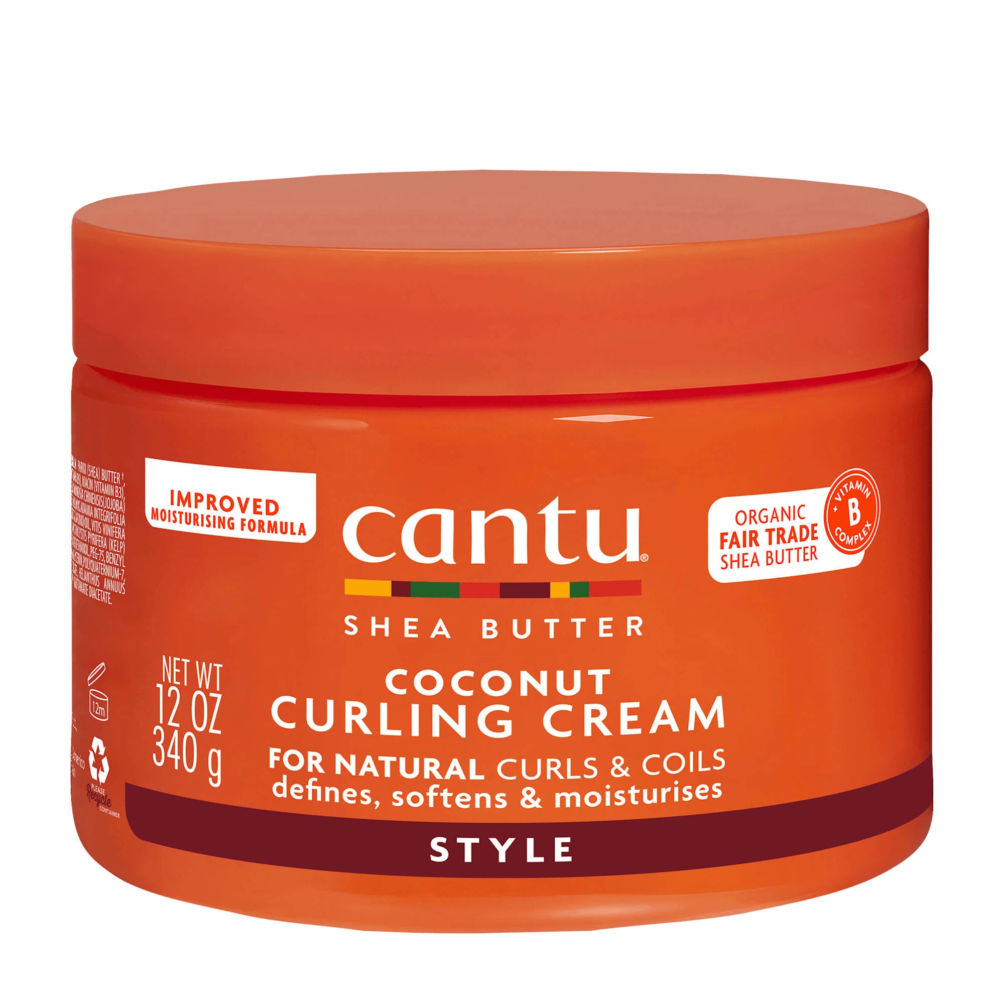 Cantu Crème de curling à la noix de coco, 340 g