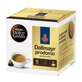 Nescafe Dolce Gusto Dallmayr prodomo coffee capsule box on a white background