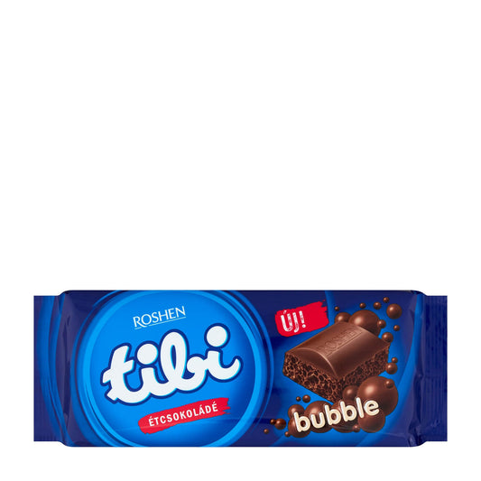 tibi Bubble Zartbitterschokoladentafel, 80 g