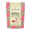 Dave & Jon's Dates Strawberry Milkshake package on a white background