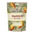 Packaging of Dave & Jon's Mango Slices on a white background