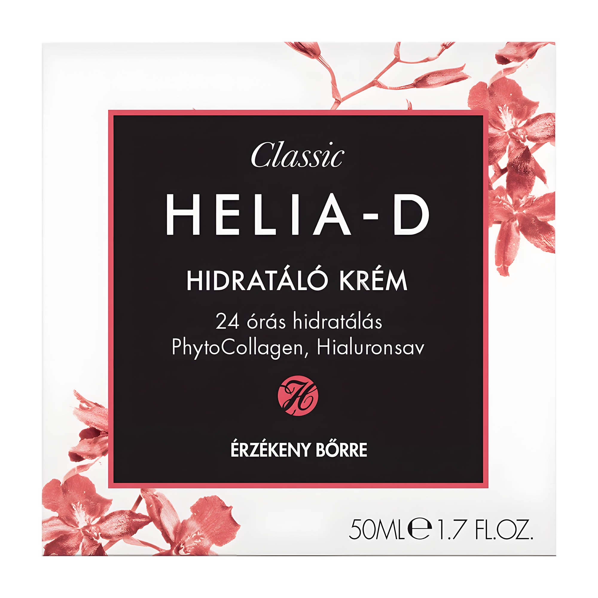 HELIA-D Classic Crème de jour hydratante pour peaux sensibles, 50 ml
