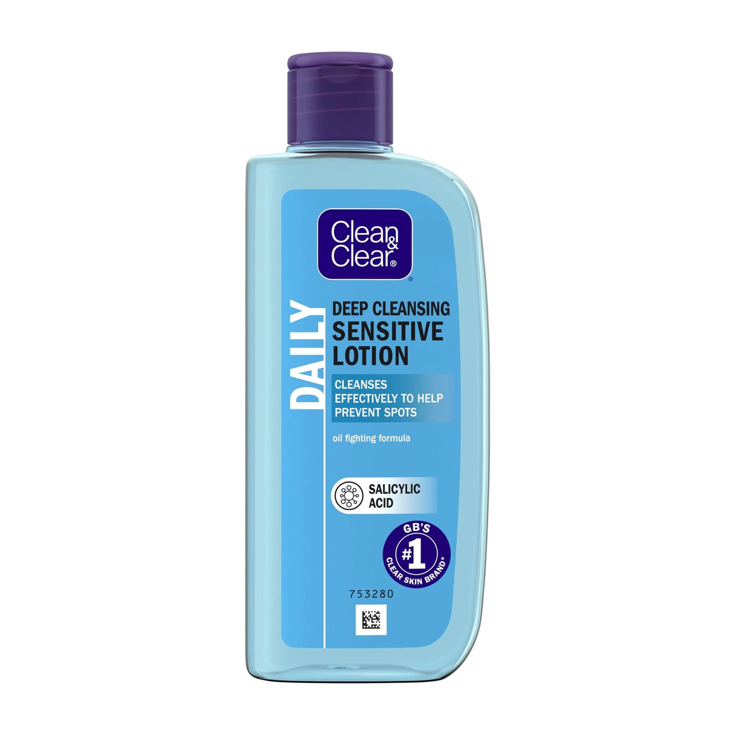 Clean & Clear Daily deep cleansing sensitive lotion, 200 mL