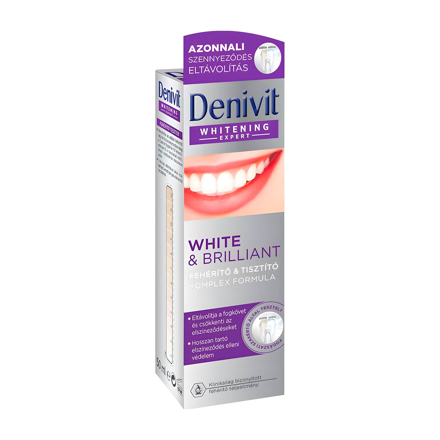 Denivit White & Brilliant Zahnpasta, 50 ml