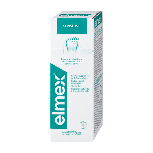 elmex Sensitive dental rinse, 400 mL