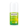 Weleda Citrus 24h deo roll-on on a white background