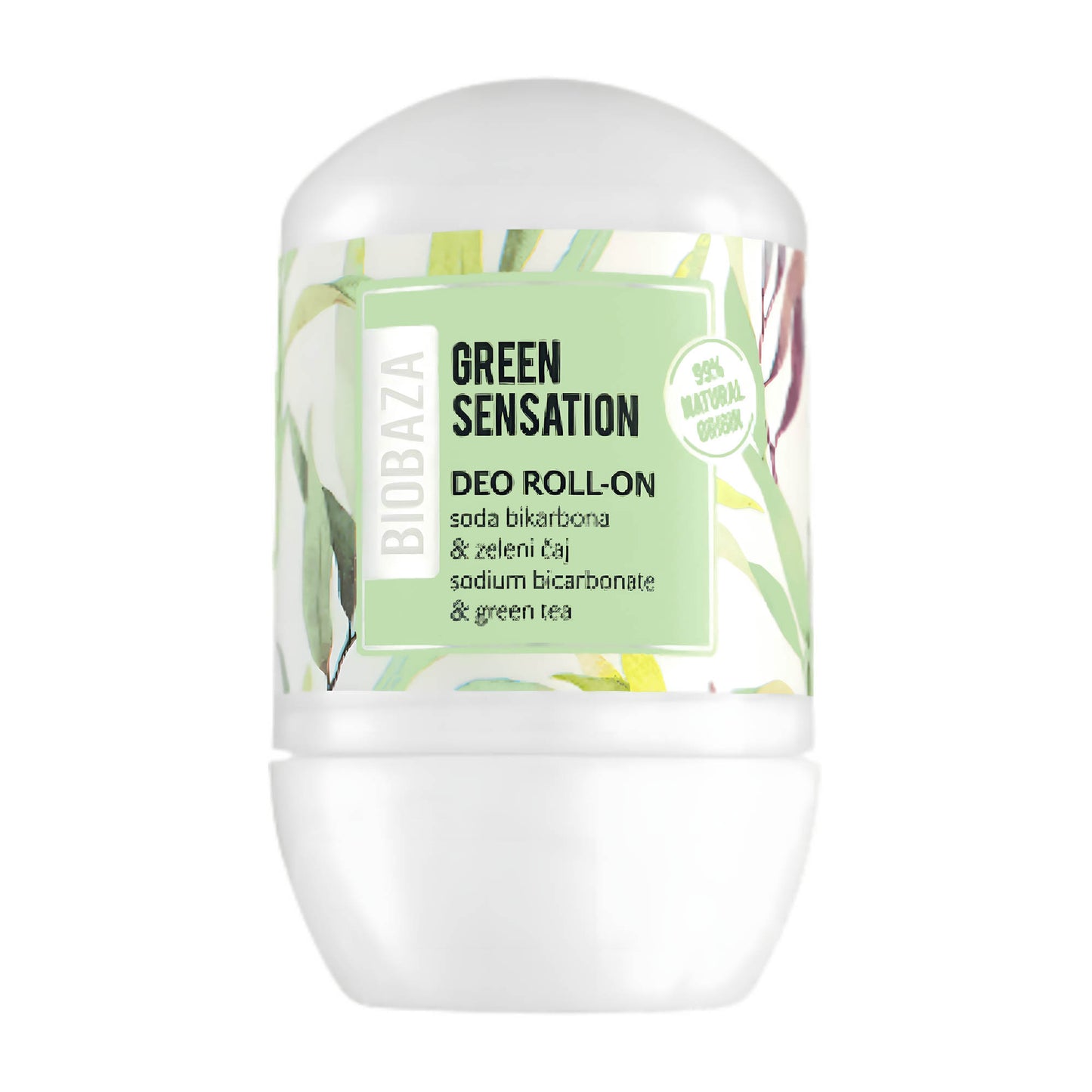 Biobaza Green Sensation deodorant roll-on, 50 mL