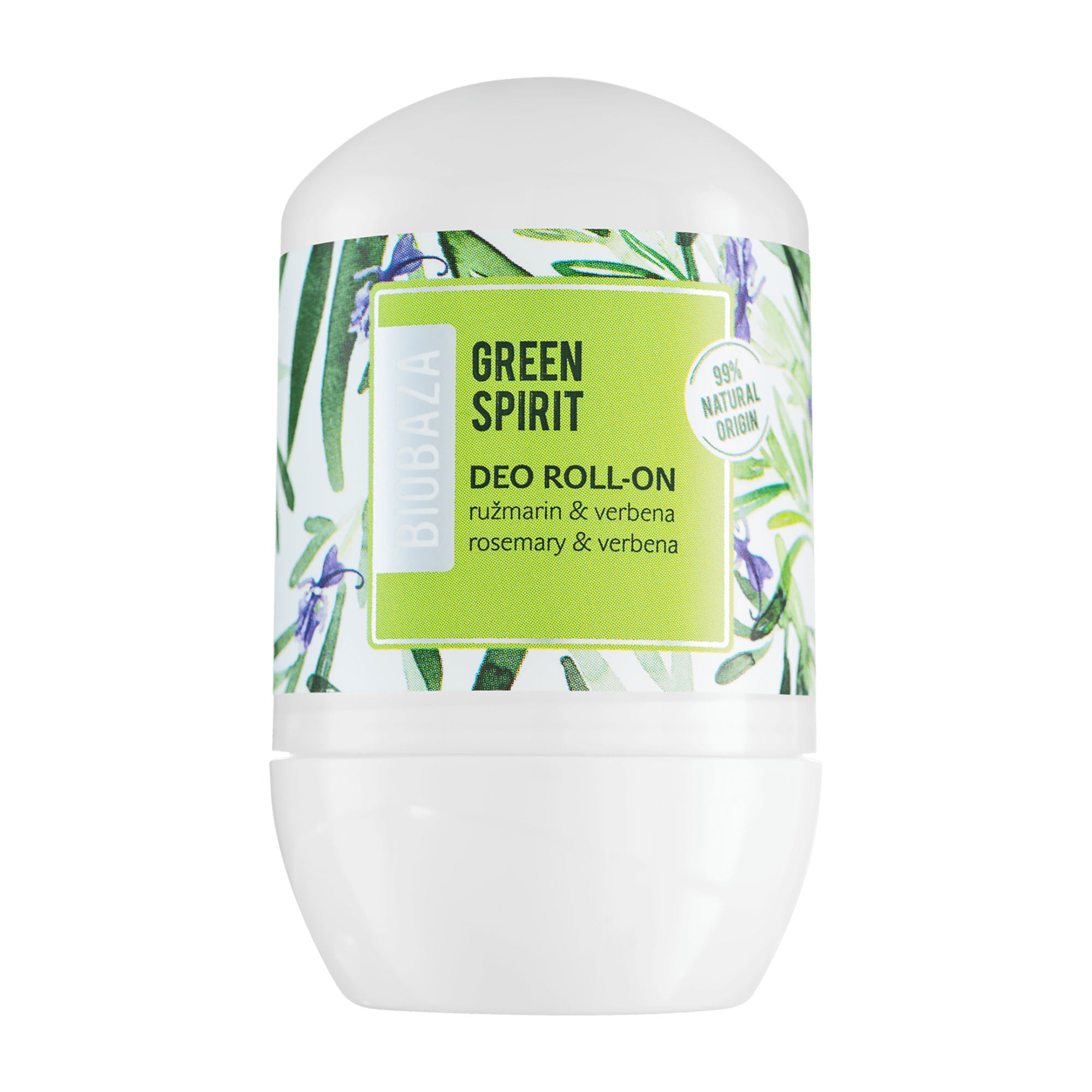 Biobaza Green Spirit deodorant roll-on, 50 mL