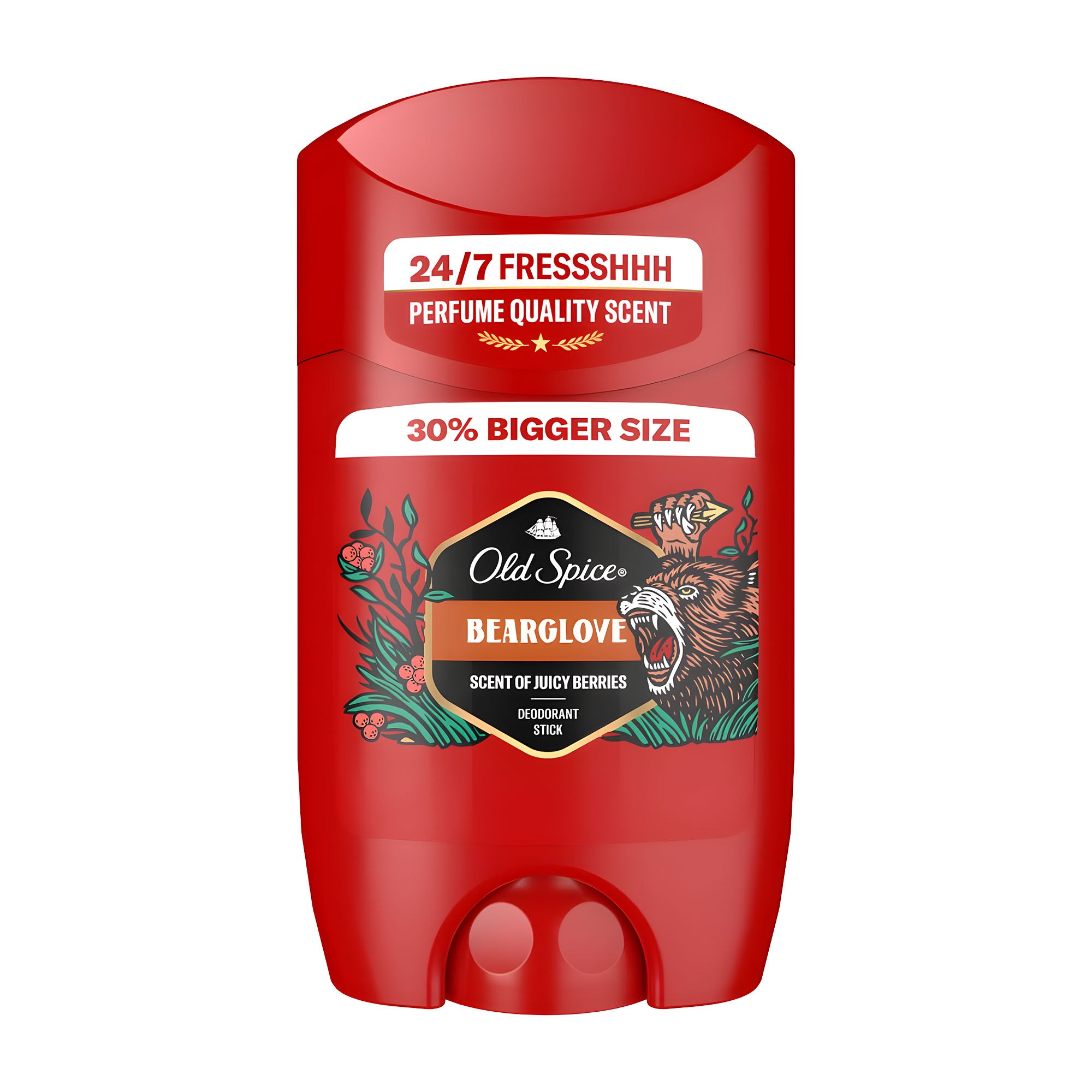 Old Spice Bearglove deodorant stick, 65 mL