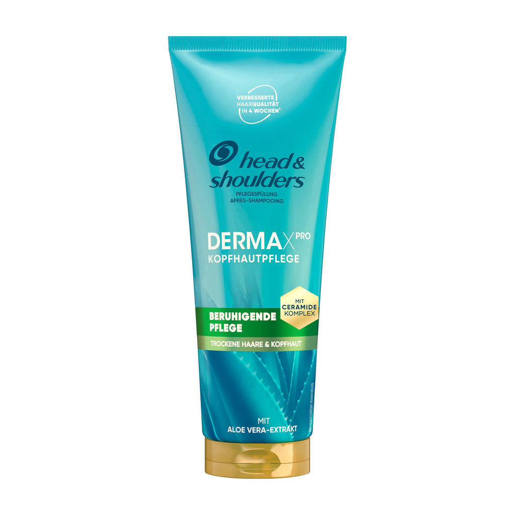 Head & Shoulders Derma Pro Soothing conditioner tube on a white background