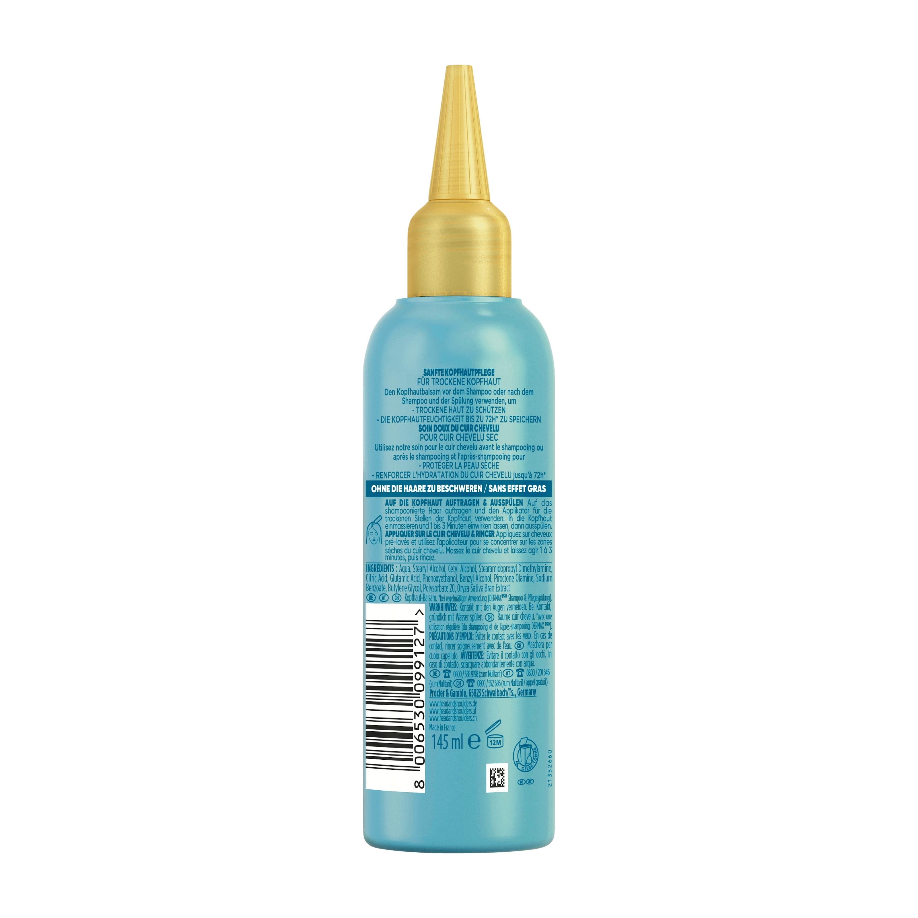 head&shoulders Scalp Mask Derma x Pro Pure Scalp Hydrator, 145 mL