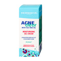 Dermacol Acne Clear with Tea Tree Oil moisturising gel-cream packaging on a white background