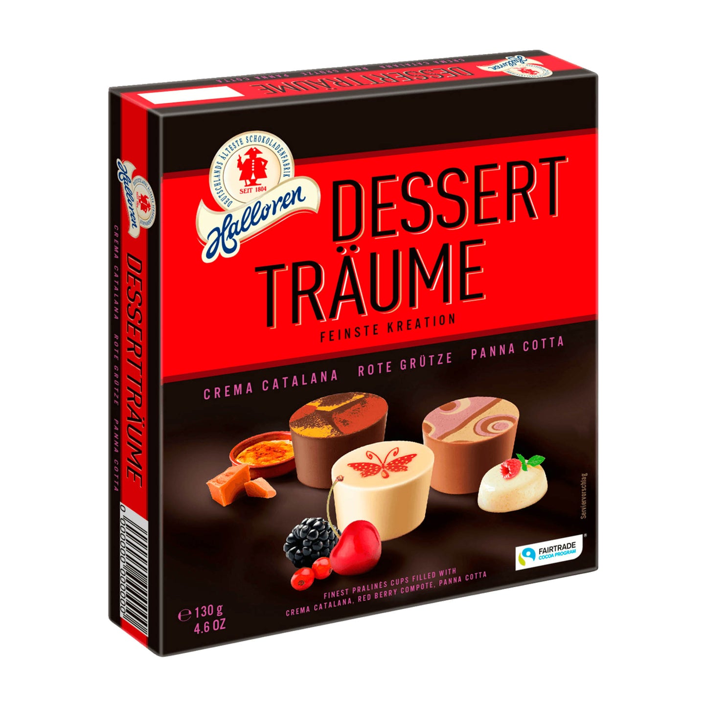 Halloren Dessert Dreams Schokoladenpralinen, 130 g