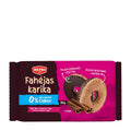 Packaging of Detki high fiber cinnamon rings on a white background