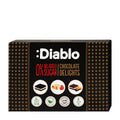 Box of Diablo no added sugar chocolate delights on a white background