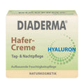 Diaderma Oat Hyaluron face cream packaging with green and beige design