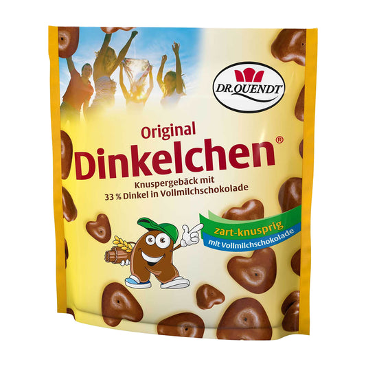 Dr. Quendt Dinkelchen Milchschokoladen-Knusperkekse, 85 g