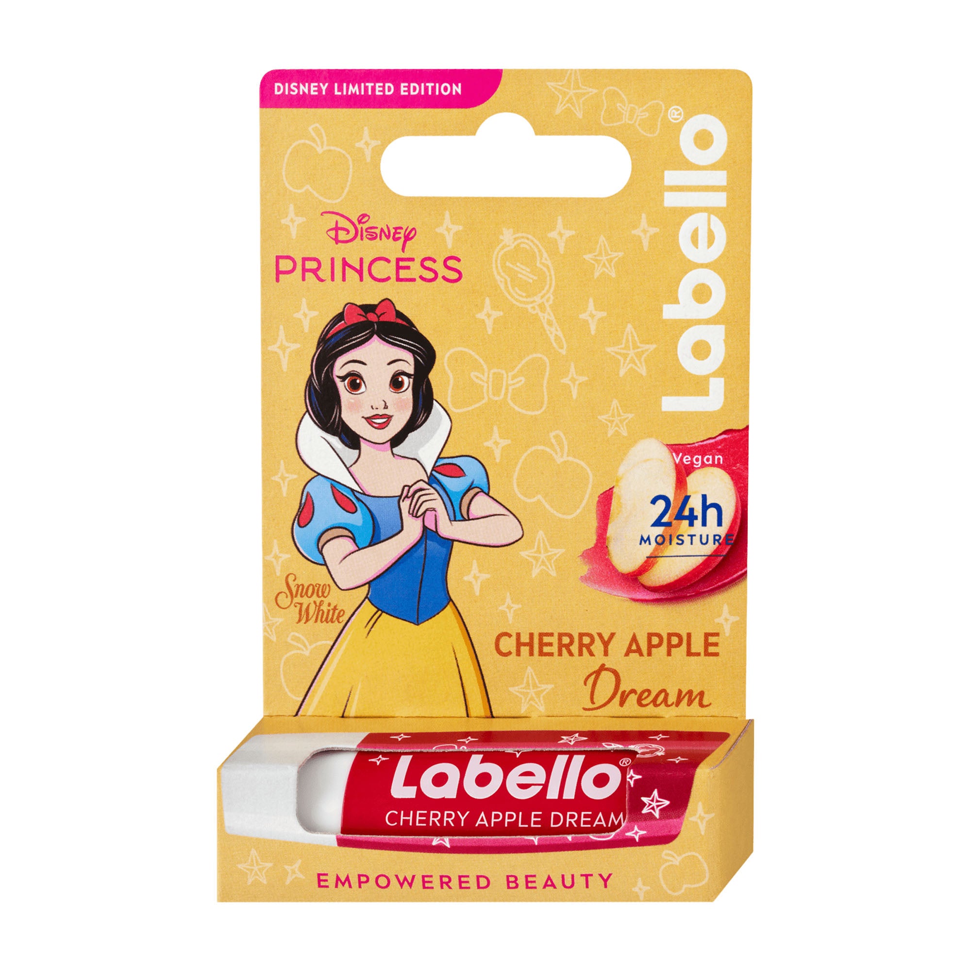Labello Disney Princess Snow White cherry apple dream lip balm, 4.8 g
