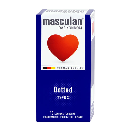 masculan Dotted condoms, 10 Count