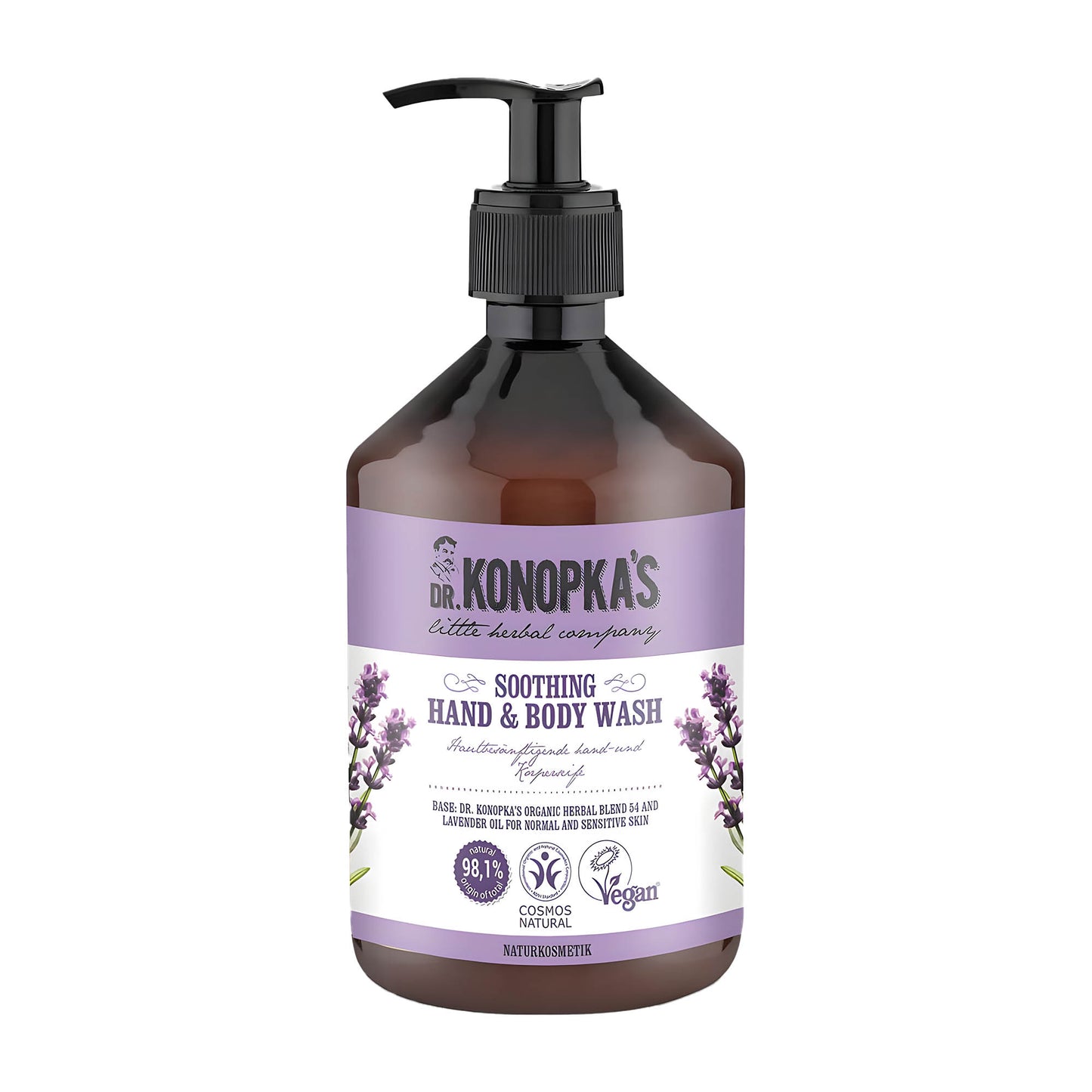 Dr Konopka's Soothing hand & body wash, 500 mL