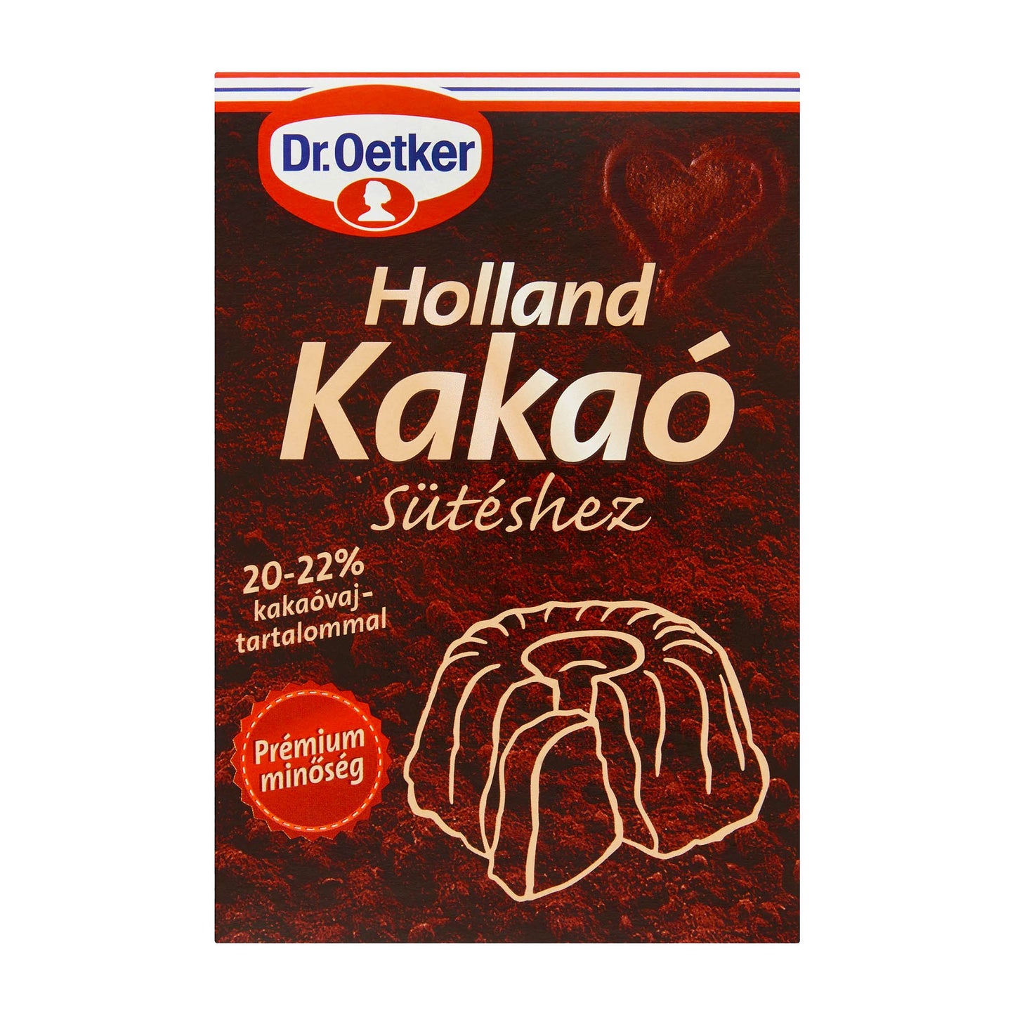 Dr Oetker Holländisches Kakaopulver zum Backen, 70 g