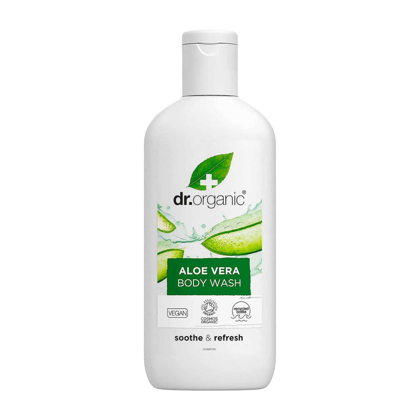 Dr Organic Aloe Vera soothe & refresh body wash, 250 mL