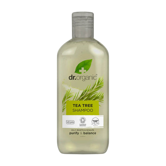 Dr Organic Tea Tree Reinigungs- und Balance-Shampoo, 265 ml