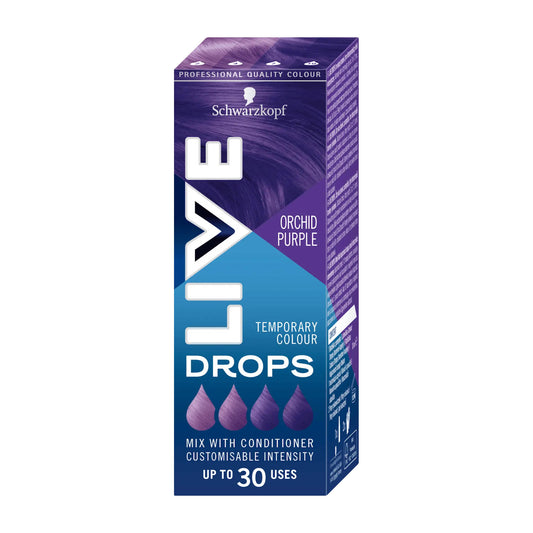 Schwarzkopf LIVE Drops Orchid Purple temporary color