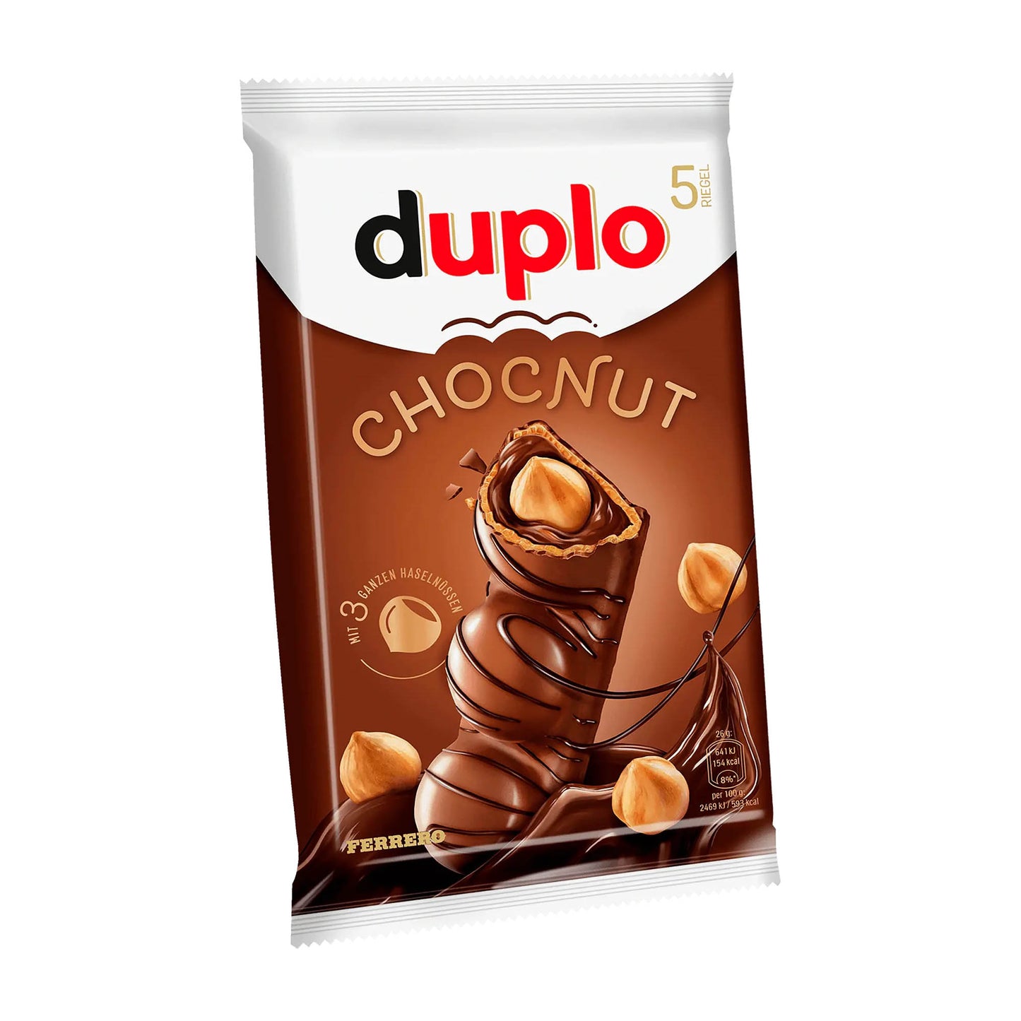 duplo Schoko-Waffelriegel, 5x 26 g