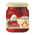 Glass jar of Edes Anna with Univer logo on a white background