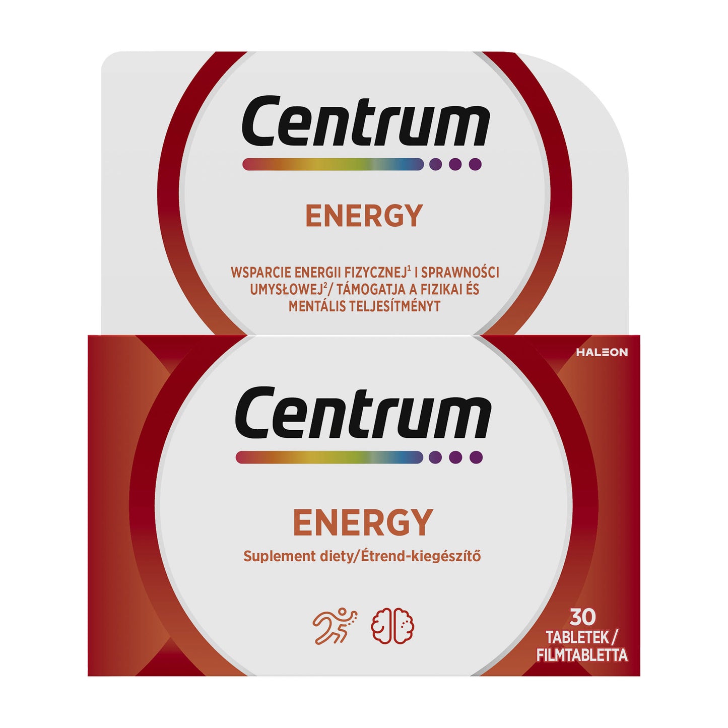 Centrum Energy daily multivitamin film-coated tablets, 30 Count