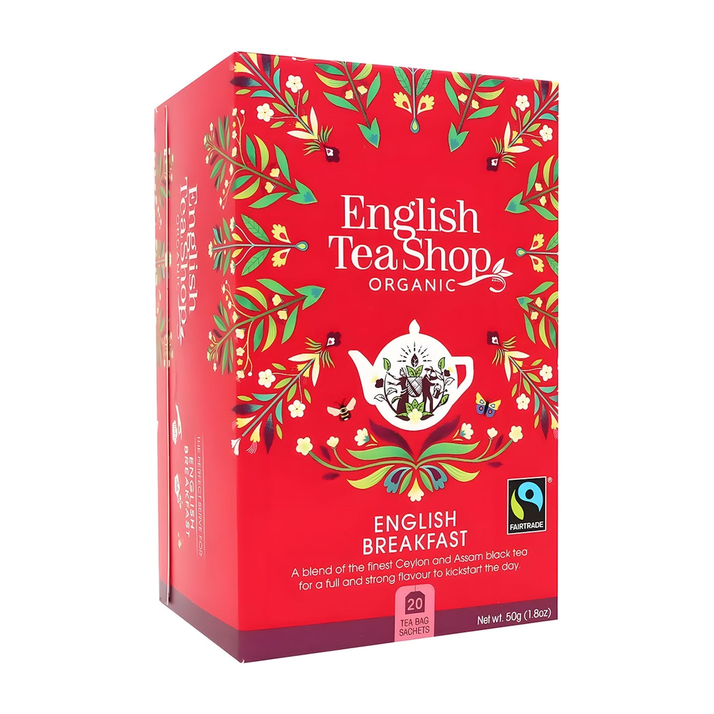 English Tea Shop English Breakfast black tea, 20 Count