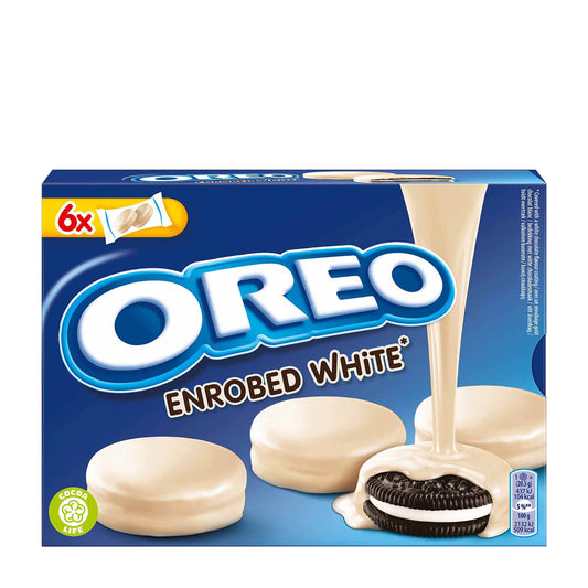 Mit Oreo überzogene weiße Sandwichkekse, 246 g